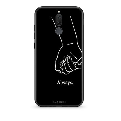 huawei mate 10 lite Always & Forever 1 Θήκη Αγίου Βαλεντίνου από τη Smartfits με σχέδιο στο πίσω μέρος και μαύρο περίβλημα | Smartphone case with colorful back and black bezels by Smartfits