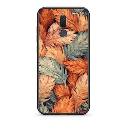 huawei mate 10 lite Autumn Leaves Θήκη από τη Smartfits με σχέδιο στο πίσω μέρος και μαύρο περίβλημα | Smartphone case with colorful back and black bezels by Smartfits