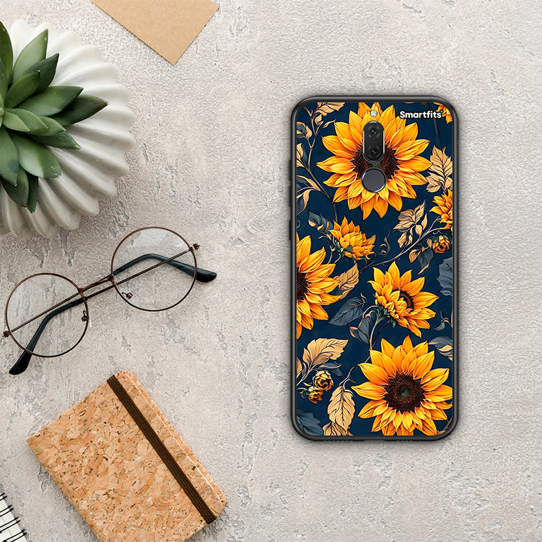 Autumn Sunflowers - Huawei Mate 10 Lite θήκη