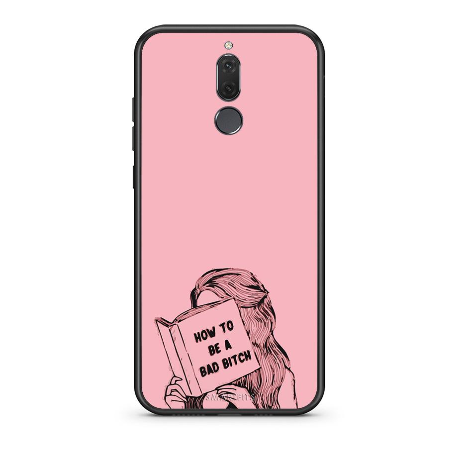 huawei mate 10 lite Bad Bitch θήκη από τη Smartfits με σχέδιο στο πίσω μέρος και μαύρο περίβλημα | Smartphone case with colorful back and black bezels by Smartfits