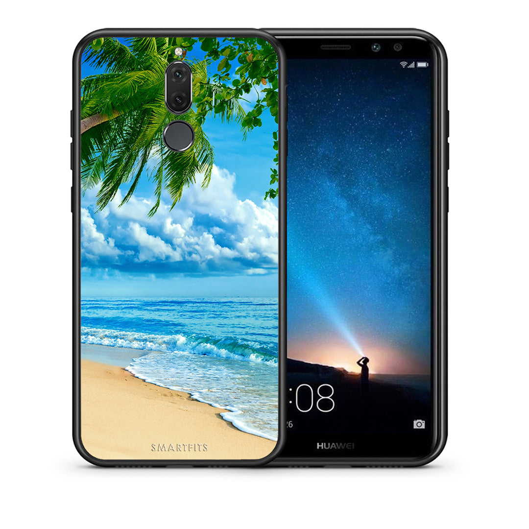 Θήκη Huawei Mate 10 Lite Beautiful Beach από τη Smartfits με σχέδιο στο πίσω μέρος και μαύρο περίβλημα | Huawei Mate 10 Lite Beautiful Beach case with colorful back and black bezels