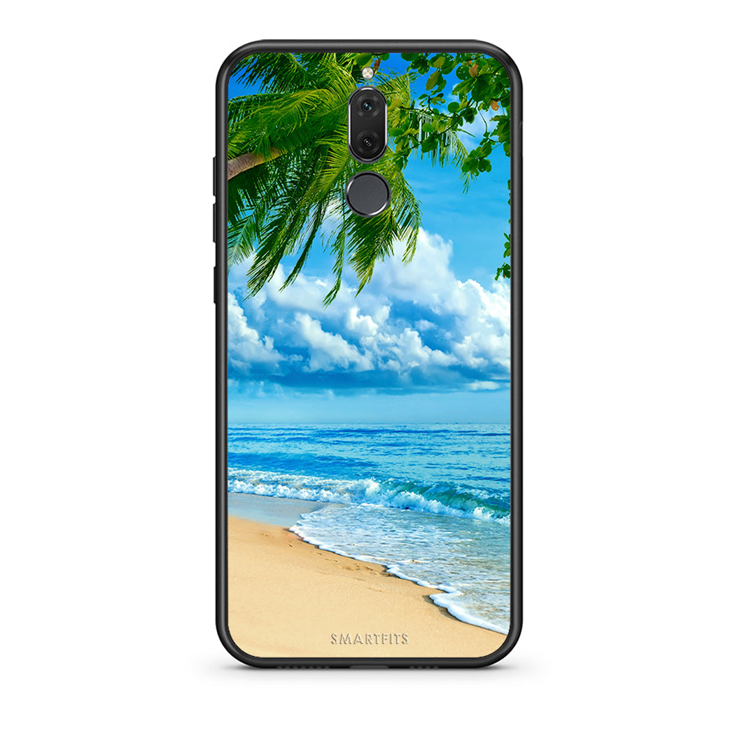 huawei mate 10 lite Beautiful Beach θήκη από τη Smartfits με σχέδιο στο πίσω μέρος και μαύρο περίβλημα | Smartphone case with colorful back and black bezels by Smartfits