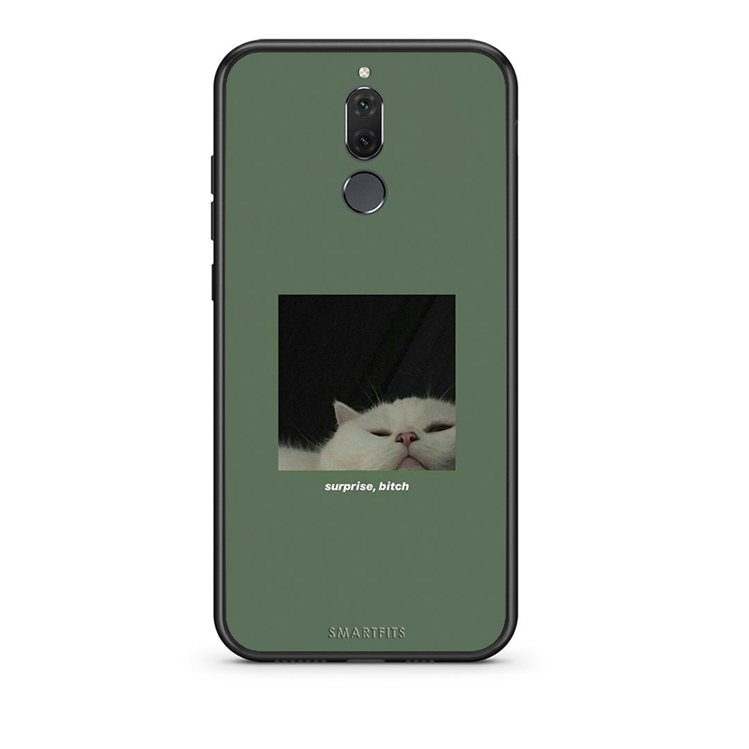 huawei mate 10 lite Bitch Surprise θήκη από τη Smartfits με σχέδιο στο πίσω μέρος και μαύρο περίβλημα | Smartphone case with colorful back and black bezels by Smartfits