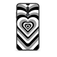 Thumbnail for huawei mate 10 lite Black Hearts θήκη από τη Smartfits με σχέδιο στο πίσω μέρος και μαύρο περίβλημα | Smartphone case with colorful back and black bezels by Smartfits
