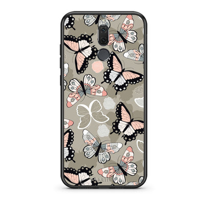 135 - huawei mate 10 lite Butterflies Boho case, cover, bumper