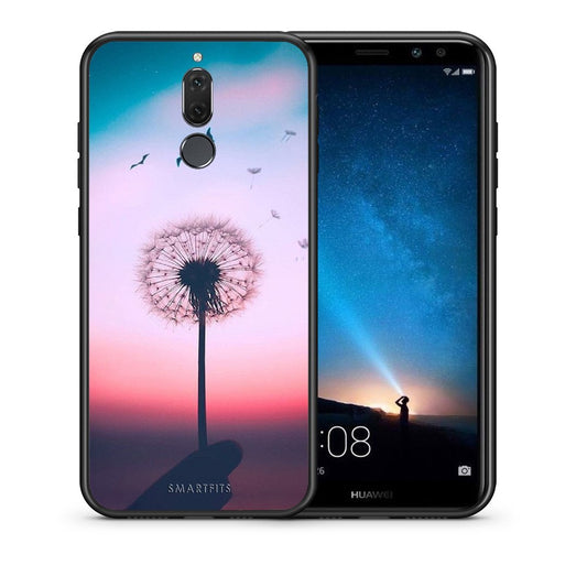 Θήκη Huawei Mate 10 Lite Wish Boho από τη Smartfits με σχέδιο στο πίσω μέρος και μαύρο περίβλημα | Huawei Mate 10 Lite Wish Boho case with colorful back and black bezels
