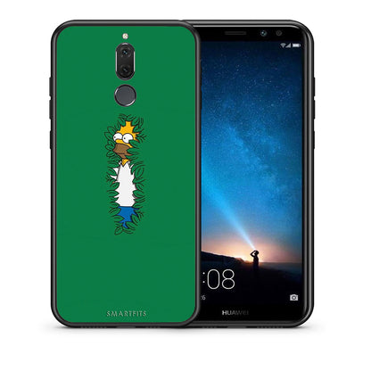 Θήκη Αγίου Βαλεντίνου Huawei Mate 10 Lite Bush Man από τη Smartfits με σχέδιο στο πίσω μέρος και μαύρο περίβλημα | Huawei Mate 10 Lite Bush Man case with colorful back and black bezels