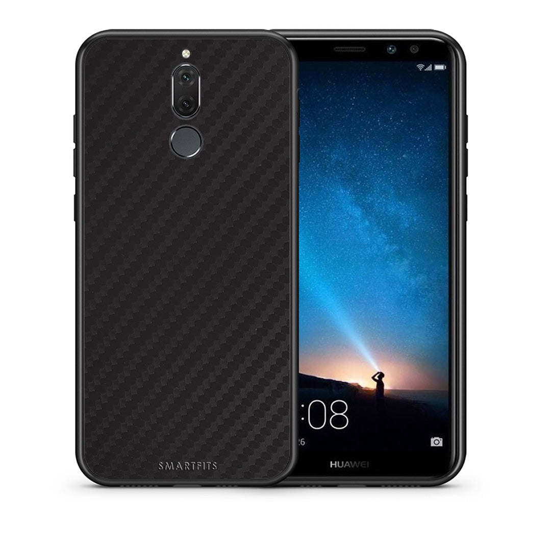 Θήκη Huawei Mate 10 Lite Carbon Black από τη Smartfits με σχέδιο στο πίσω μέρος και μαύρο περίβλημα | Huawei Mate 10 Lite Carbon Black case with colorful back and black bezels