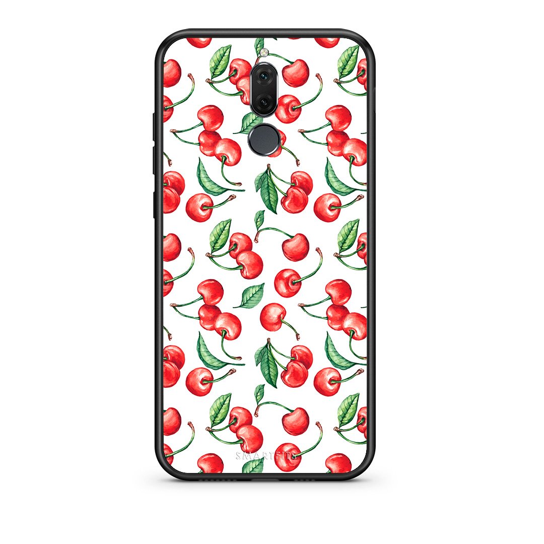 huawei mate 10 lite Cherry Summer θήκη από τη Smartfits με σχέδιο στο πίσω μέρος και μαύρο περίβλημα | Smartphone case with colorful back and black bezels by Smartfits