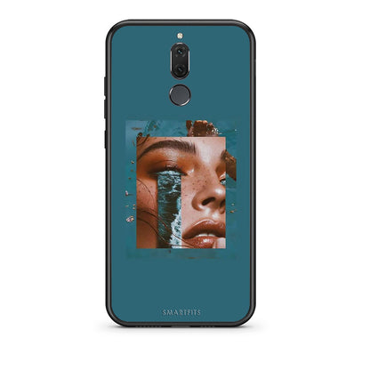 huawei mate 10 lite Cry An Ocean θήκη από τη Smartfits με σχέδιο στο πίσω μέρος και μαύρο περίβλημα | Smartphone case with colorful back and black bezels by Smartfits