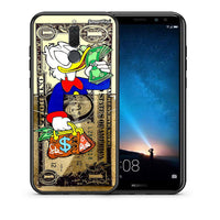 Thumbnail for Θήκη Huawei Mate 10 Lite Duck Money από τη Smartfits με σχέδιο στο πίσω μέρος και μαύρο περίβλημα | Huawei Mate 10 Lite Duck Money case with colorful back and black bezels