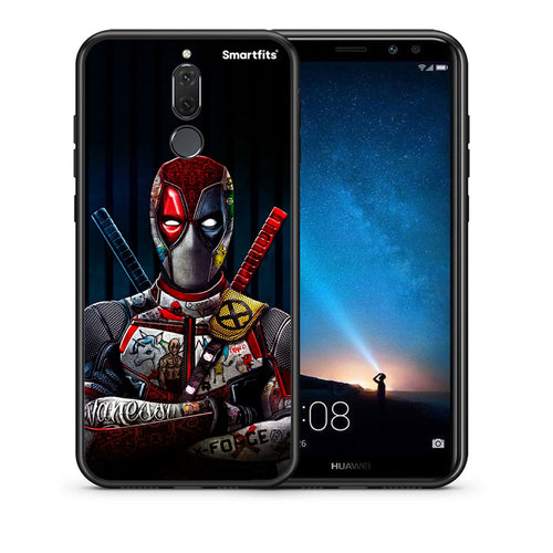 Θήκη Huawei Mate 10 Lite Funny Guy από τη Smartfits με σχέδιο στο πίσω μέρος και μαύρο περίβλημα | Huawei Mate 10 Lite Funny Guy case with colorful back and black bezels