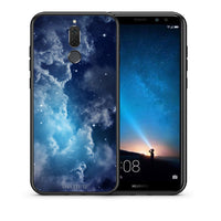 Thumbnail for Θήκη Huawei Mate 10 Lite Blue Sky Galaxy από τη Smartfits με σχέδιο στο πίσω μέρος και μαύρο περίβλημα | Huawei Mate 10 Lite Blue Sky Galaxy case with colorful back and black bezels