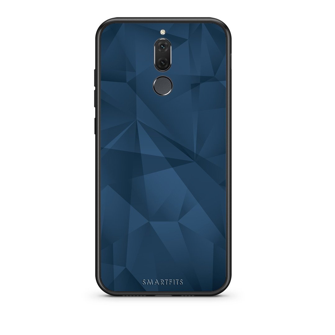 39 - huawei mate 10 lite Blue Abstract Geometric case, cover, bumper