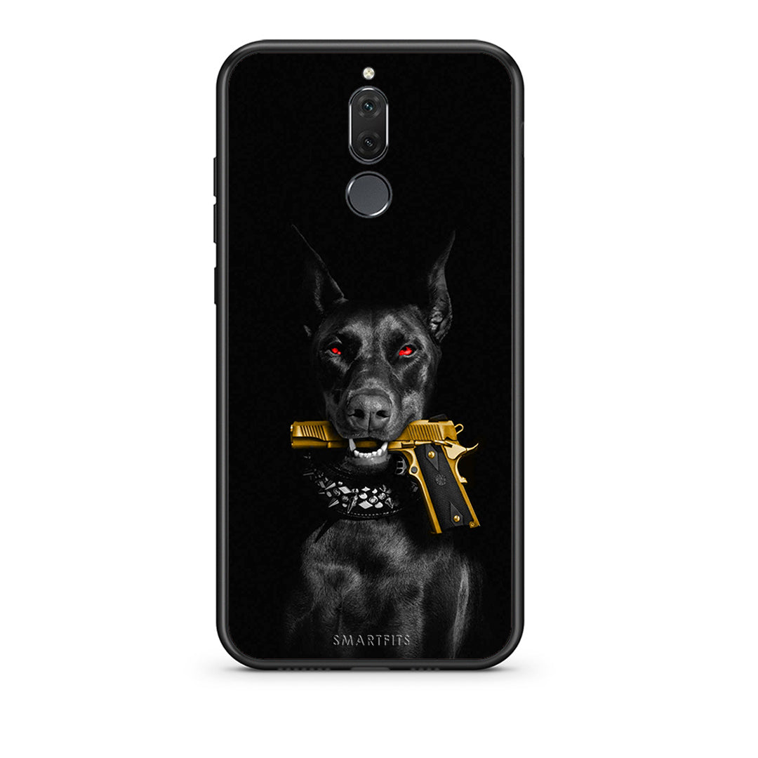 huawei mate 10 lite Golden Gun Θήκη Αγίου Βαλεντίνου από τη Smartfits με σχέδιο στο πίσω μέρος και μαύρο περίβλημα | Smartphone case with colorful back and black bezels by Smartfits