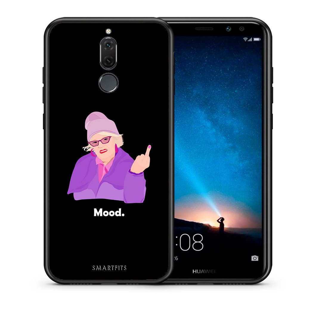 Θήκη Huawei Mate 10 Lite Grandma Mood Black από τη Smartfits με σχέδιο στο πίσω μέρος και μαύρο περίβλημα | Huawei Mate 10 Lite Grandma Mood Black case with colorful back and black bezels