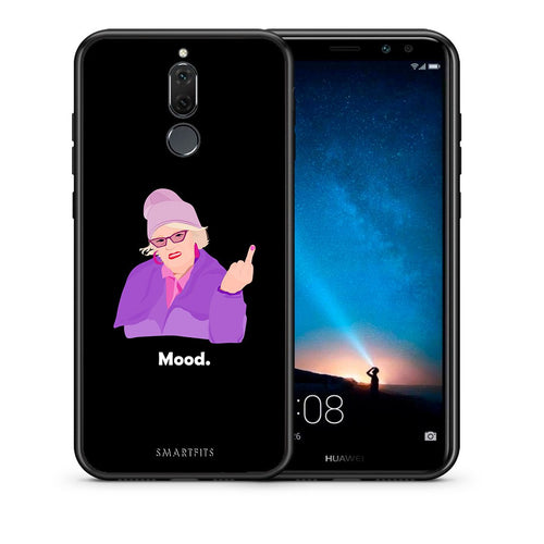 Θήκη Huawei Mate 10 Lite Grandma Mood Black από τη Smartfits με σχέδιο στο πίσω μέρος και μαύρο περίβλημα | Huawei Mate 10 Lite Grandma Mood Black case with colorful back and black bezels