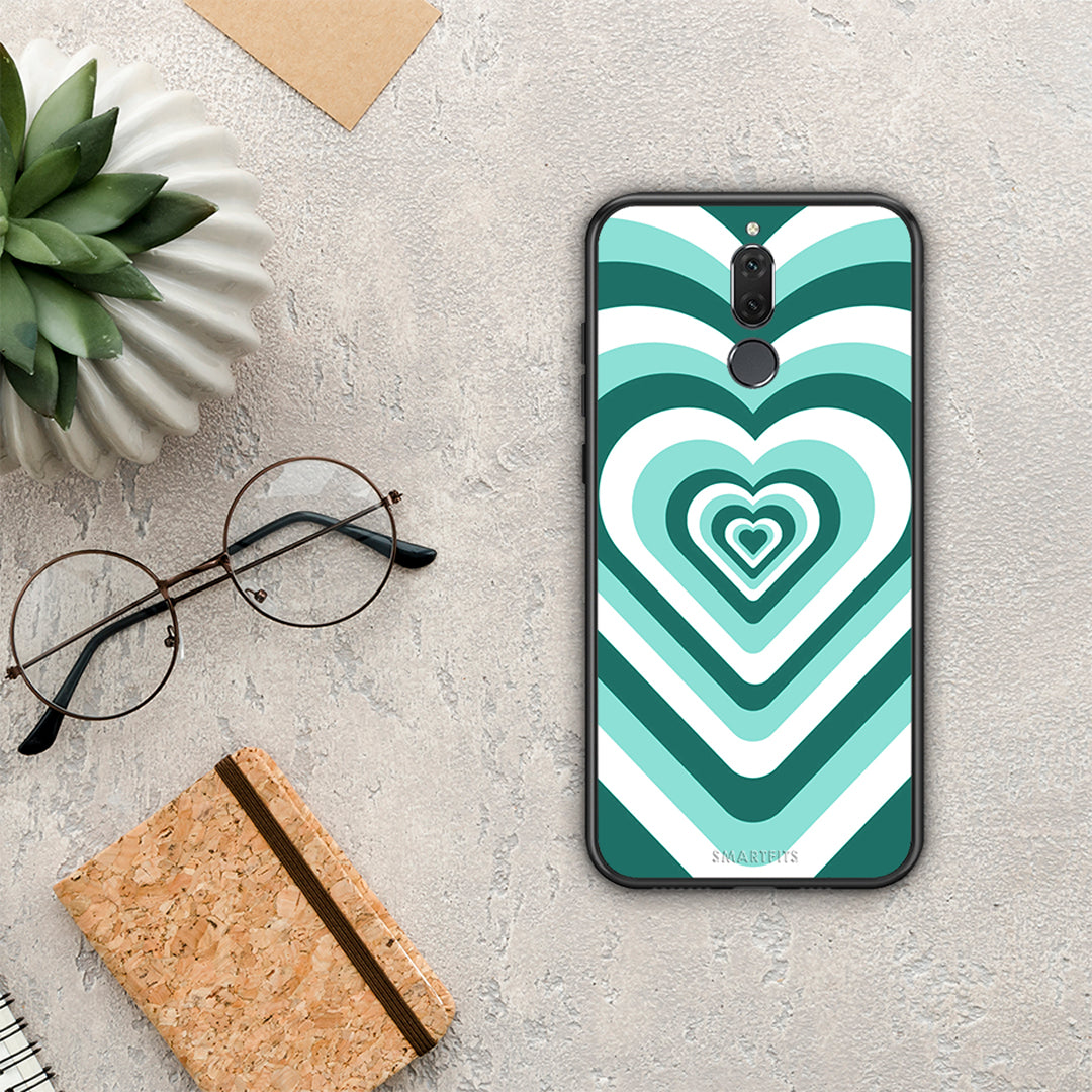 Green Hearts - Huawei Mate 10 Lite θήκη
