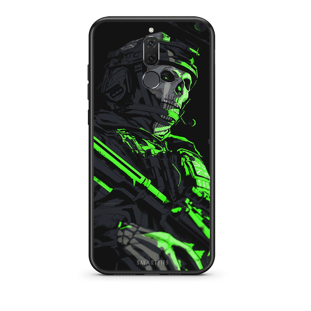 huawei mate 10 lite Green Soldier Θήκη Αγίου Βαλεντίνου από τη Smartfits με σχέδιο στο πίσω μέρος και μαύρο περίβλημα | Smartphone case with colorful back and black bezels by Smartfits
