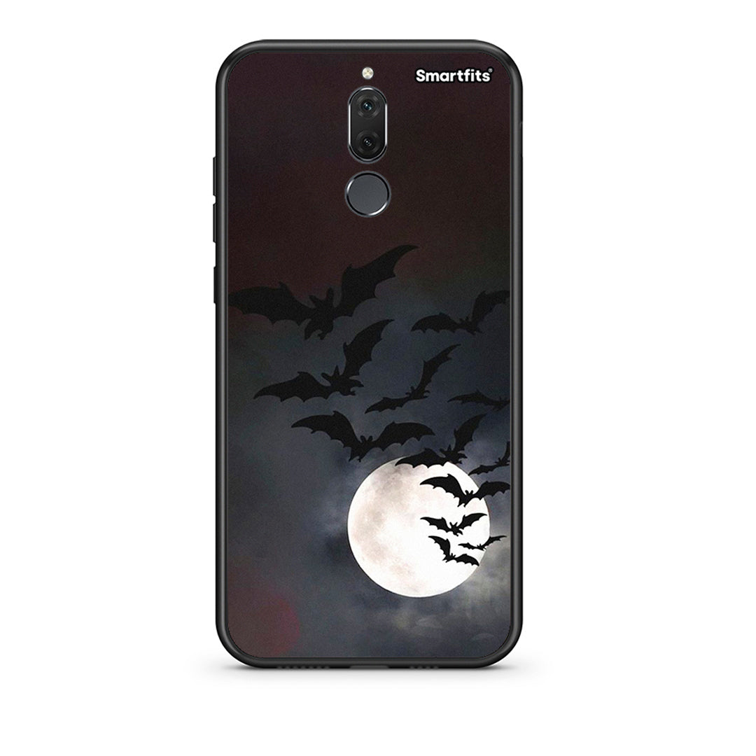 huawei mate 10 lite Halloween Bat Night Θήκη από τη Smartfits με σχέδιο στο πίσω μέρος και μαύρο περίβλημα | Smartphone case with colorful back and black bezels by Smartfits