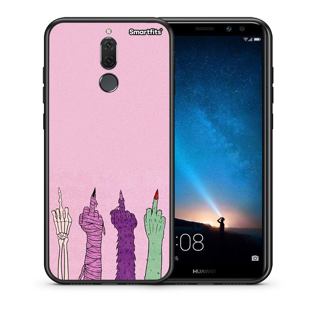 Θήκη Huawei Mate 10 Lite Halloween Be A Lady από τη Smartfits με σχέδιο στο πίσω μέρος και μαύρο περίβλημα | Huawei Mate 10 Lite Halloween Be A Lady case with colorful back and black bezels