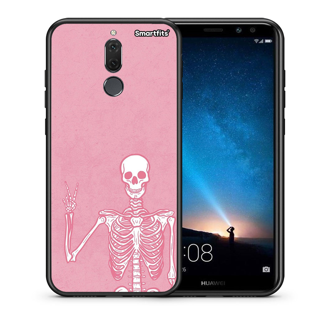 Θήκη Huawei Mate 10 Lite Halloween Motivation από τη Smartfits με σχέδιο στο πίσω μέρος και μαύρο περίβλημα | Huawei Mate 10 Lite Halloween Motivation case with colorful back and black bezels