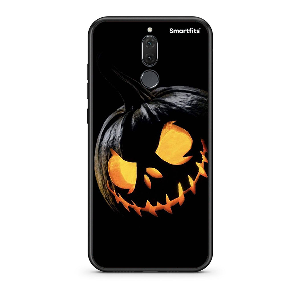 huawei mate 10 lite Halloween Scary Pumpkin Θήκη από τη Smartfits με σχέδιο στο πίσω μέρος και μαύρο περίβλημα | Smartphone case with colorful back and black bezels by Smartfits