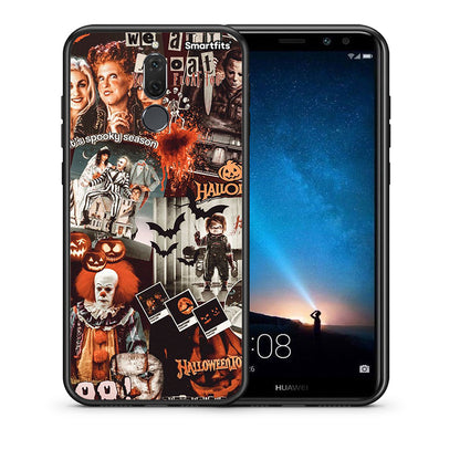 Θήκη Huawei Mate 10 Lite Halloween Spooky Season από τη Smartfits με σχέδιο στο πίσω μέρος και μαύρο περίβλημα | Huawei Mate 10 Lite Halloween Spooky Season case with colorful back and black bezels