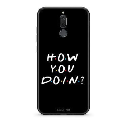 huawei mate 10 lite How You Doin θήκη από τη Smartfits με σχέδιο στο πίσω μέρος και μαύρο περίβλημα | Smartphone case with colorful back and black bezels by Smartfits