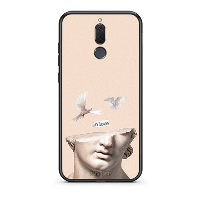 huawei mate 10 lite In Love θήκη από τη Smartfits με σχέδιο στο πίσω μέρος και μαύρο περίβλημα | Smartphone case with colorful back and black bezels by Smartfits
