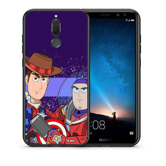 Θήκη Huawei Mate 10 Lite Infinity Story από τη Smartfits με σχέδιο στο πίσω μέρος και μαύρο περίβλημα | Huawei Mate 10 Lite Infinity Story case with colorful back and black bezels