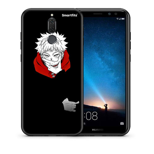 Θήκη Huawei Mate 10 Lite Itadori Anime από τη Smartfits με σχέδιο στο πίσω μέρος και μαύρο περίβλημα | Huawei Mate 10 Lite Itadori Anime case with colorful back and black bezels