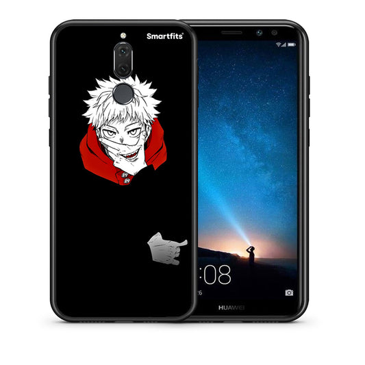 Θήκη Huawei Mate 10 Lite Itadori Anime από τη Smartfits με σχέδιο στο πίσω μέρος και μαύρο περίβλημα | Huawei Mate 10 Lite Itadori Anime case with colorful back and black bezels