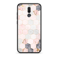 Thumbnail for 4 - huawei mate 10 lite Hexagon Pink Marble case, cover, bumper