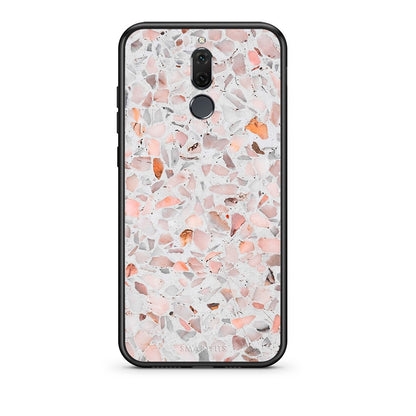 huawei mate 10 lite Marble Terrazzo θήκη από τη Smartfits με σχέδιο στο πίσω μέρος και μαύρο περίβλημα | Smartphone case with colorful back and black bezels by Smartfits