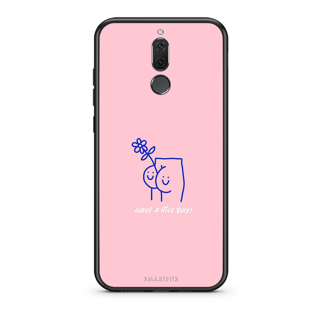 huawei mate 10 lite Nice Day θήκη από τη Smartfits με σχέδιο στο πίσω μέρος και μαύρο περίβλημα | Smartphone case with colorful back and black bezels by Smartfits