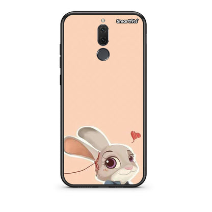 huawei mate 10 lite Nick Wilde And Judy Hopps Love 2 θήκη από τη Smartfits με σχέδιο στο πίσω μέρος και μαύρο περίβλημα | Smartphone case with colorful back and black bezels by Smartfits