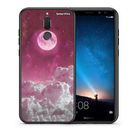 Thumbnail for Θήκη Huawei Mate 10 Lite Pink Moon από τη Smartfits με σχέδιο στο πίσω μέρος και μαύρο περίβλημα | Huawei Mate 10 Lite Pink Moon case with colorful back and black bezels