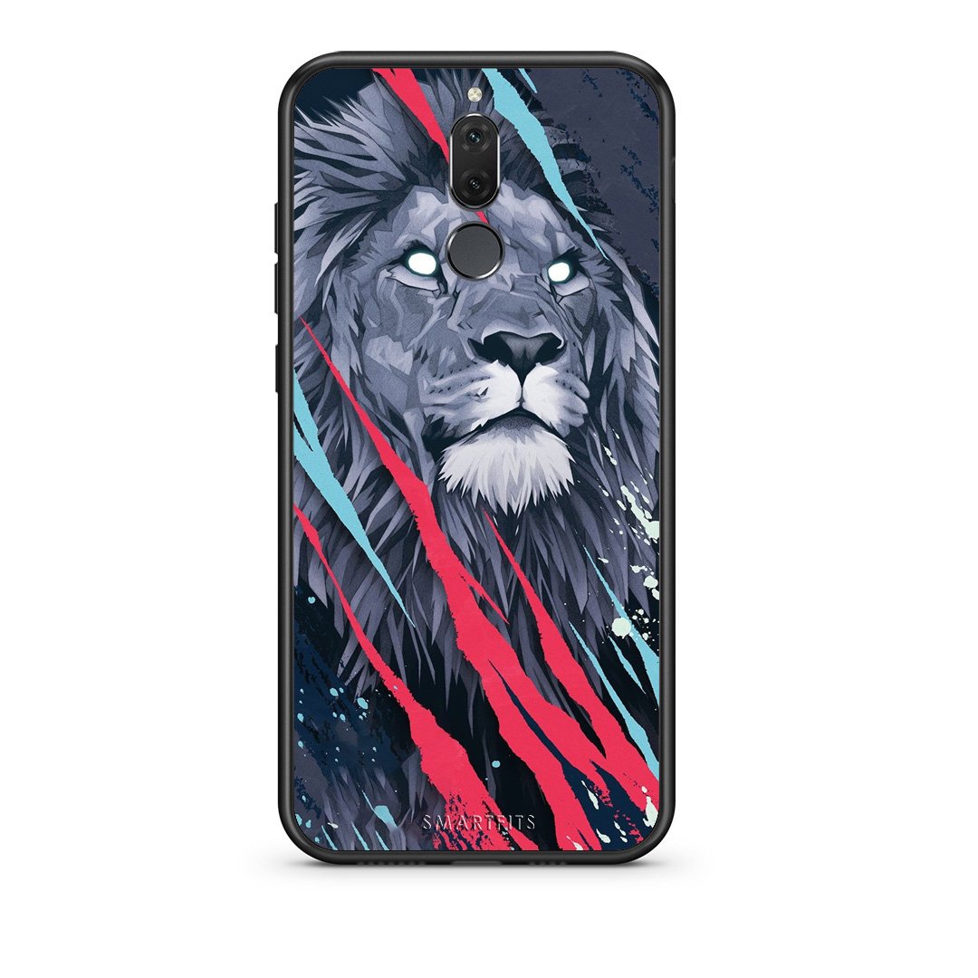 4 - huawei mate 10 lite Lion Designer PopArt case, cover, bumper