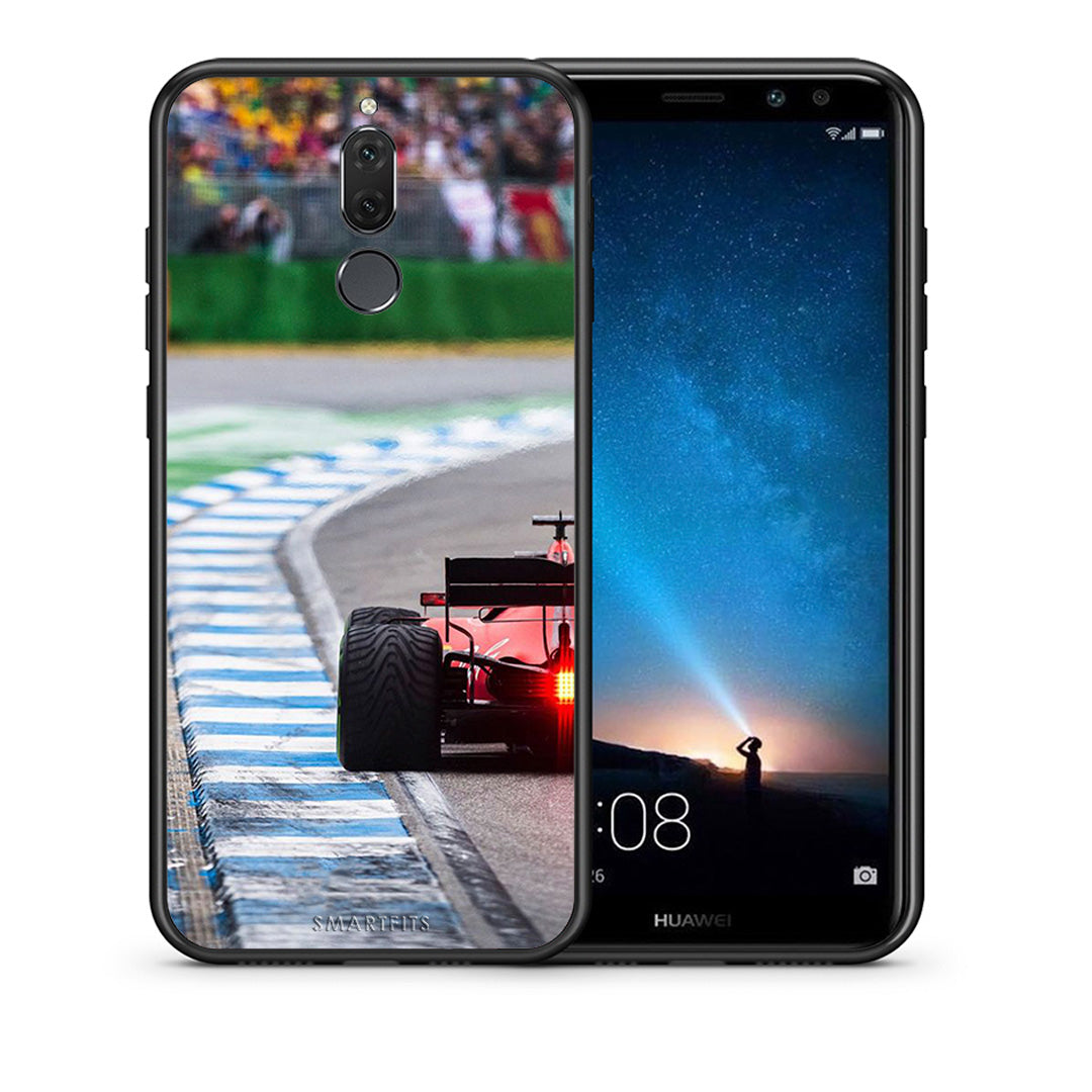 Θήκη Huawei Mate 10 Lite Racing Vibes από τη Smartfits με σχέδιο στο πίσω μέρος και μαύρο περίβλημα | Huawei Mate 10 Lite Racing Vibes case with colorful back and black bezels