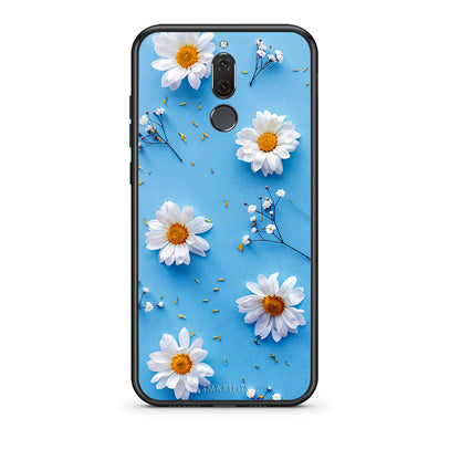 huawei mate 10 lite Real Daisies θήκη από τη Smartfits με σχέδιο στο πίσω μέρος και μαύρο περίβλημα | Smartphone case with colorful back and black bezels by Smartfits