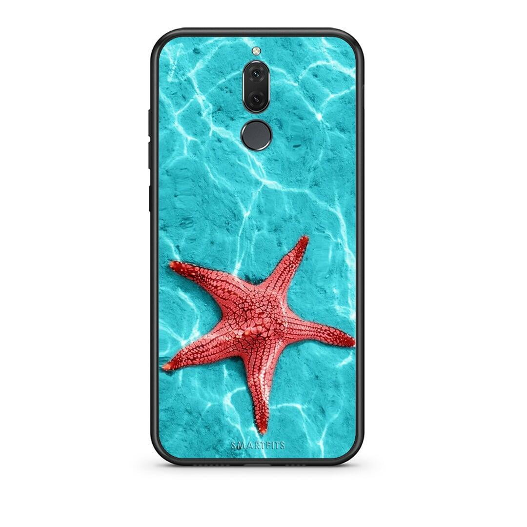 huawei mate 10 lite Red Starfish Θήκη από τη Smartfits με σχέδιο στο πίσω μέρος και μαύρο περίβλημα | Smartphone case with colorful back and black bezels by Smartfits
