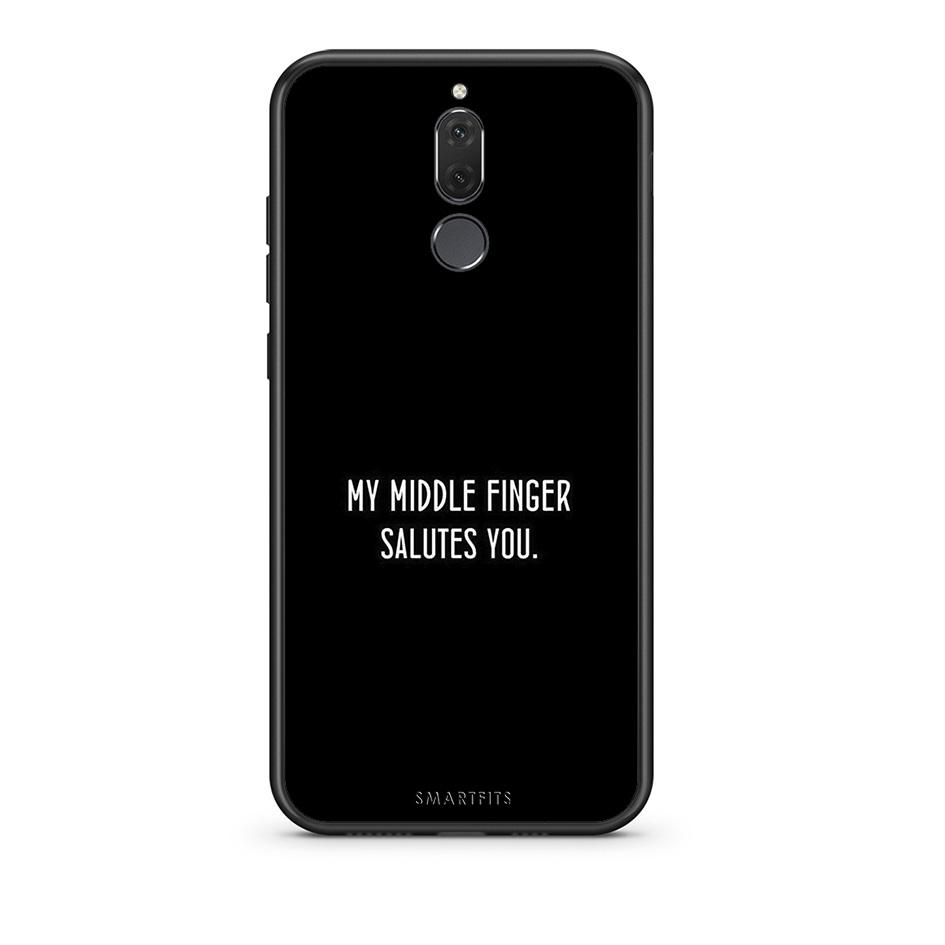 huawei mate 10 lite Salute θήκη από τη Smartfits με σχέδιο στο πίσω μέρος και μαύρο περίβλημα | Smartphone case with colorful back and black bezels by Smartfits