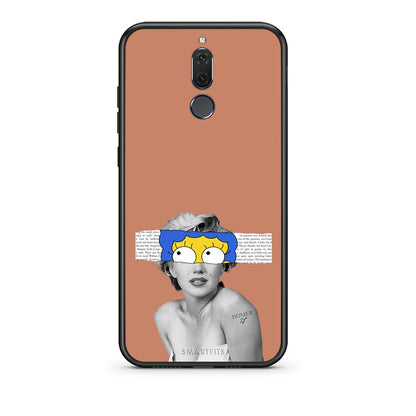 huawei mate 10 lite Sim Merilyn θήκη από τη Smartfits με σχέδιο στο πίσω μέρος και μαύρο περίβλημα | Smartphone case with colorful back and black bezels by Smartfits