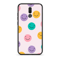 Thumbnail for huawei mate 10 lite Smiley Faces θήκη από τη Smartfits με σχέδιο στο πίσω μέρος και μαύρο περίβλημα | Smartphone case with colorful back and black bezels by Smartfits