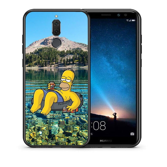 Θήκη Huawei Mate 10 Lite Summer Happiness από τη Smartfits με σχέδιο στο πίσω μέρος και μαύρο περίβλημα | Huawei Mate 10 Lite Summer Happiness case with colorful back and black bezels