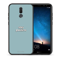 Thumbnail for Θήκη Huawei Mate 10 Lite Positive Text από τη Smartfits με σχέδιο στο πίσω μέρος και μαύρο περίβλημα | Huawei Mate 10 Lite Positive Text case with colorful back and black bezels
