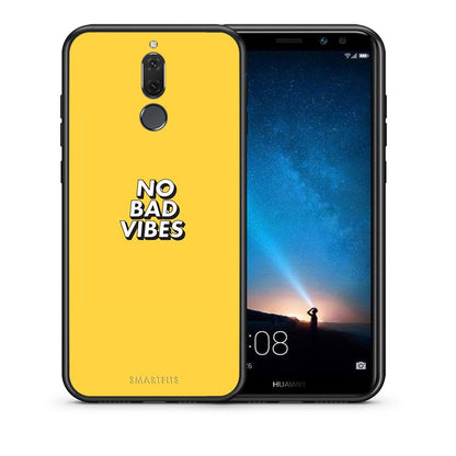 Θήκη Huawei Mate 10 Lite Vibes Text από τη Smartfits με σχέδιο στο πίσω μέρος και μαύρο περίβλημα | Huawei Mate 10 Lite Vibes Text case with colorful back and black bezels
