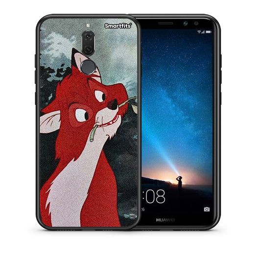 Θήκη Huawei Mate 10 Lite Tod And Vixey Love 1 από τη Smartfits με σχέδιο στο πίσω μέρος και μαύρο περίβλημα | Huawei Mate 10 Lite Tod And Vixey Love 1 case with colorful back and black bezels