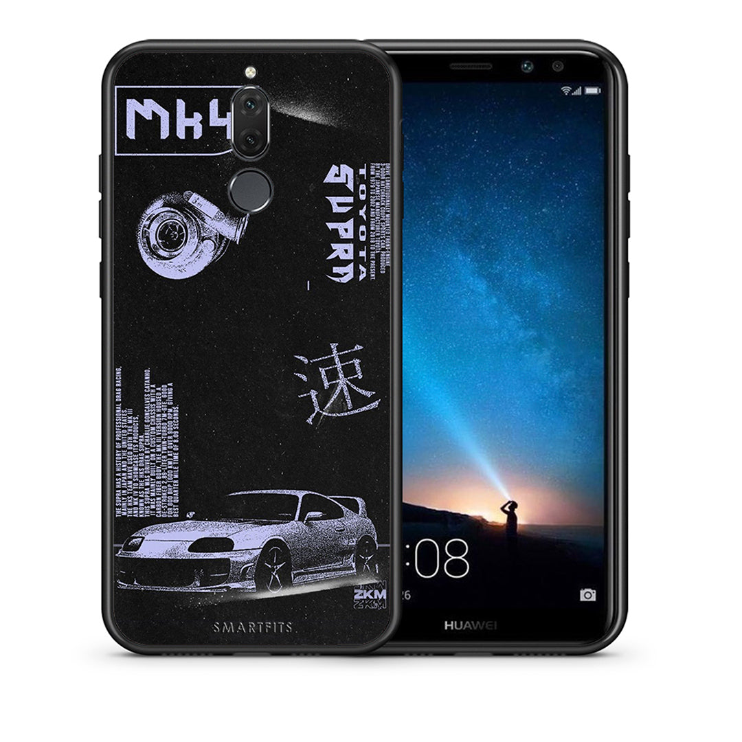 Θήκη Αγίου Βαλεντίνου Huawei Mate 10 Lite Tokyo Drift από τη Smartfits με σχέδιο στο πίσω μέρος και μαύρο περίβλημα | Huawei Mate 10 Lite Tokyo Drift case with colorful back and black bezels